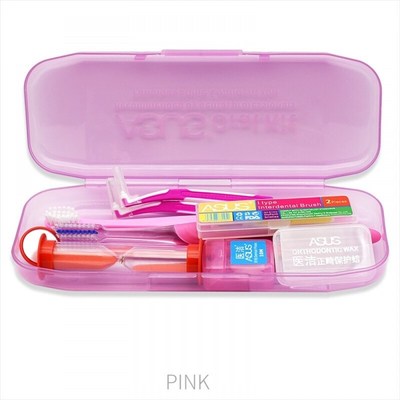 Tooth-Brush Orthodontic-Clean-Kit Dental-Floss Mouth-Mirror