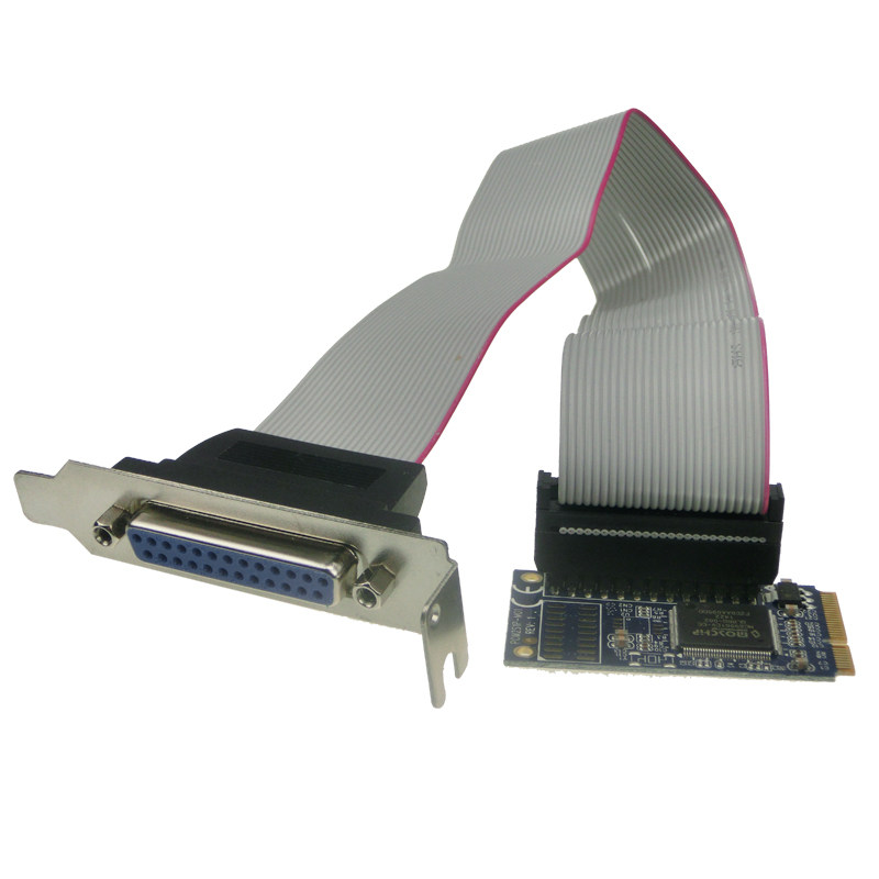 MINI PCI-e转并口转接卡 工控主板mini pcie转并口打印口扩展卡