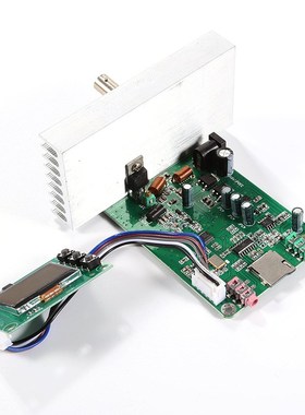 15WFM发射器广播电台PrLL立体声数字频率KITS + LCD数字显示