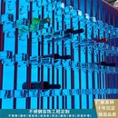 饰钢板柜定制 压克力酒架不锈钢白红酒柜发光背板玻璃展示柜书柜装