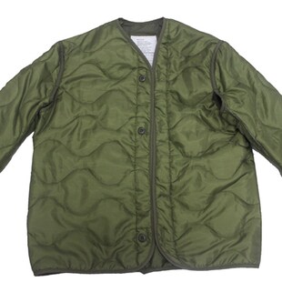 M65风衣内胆内衬保暖棉袄军绿内胆