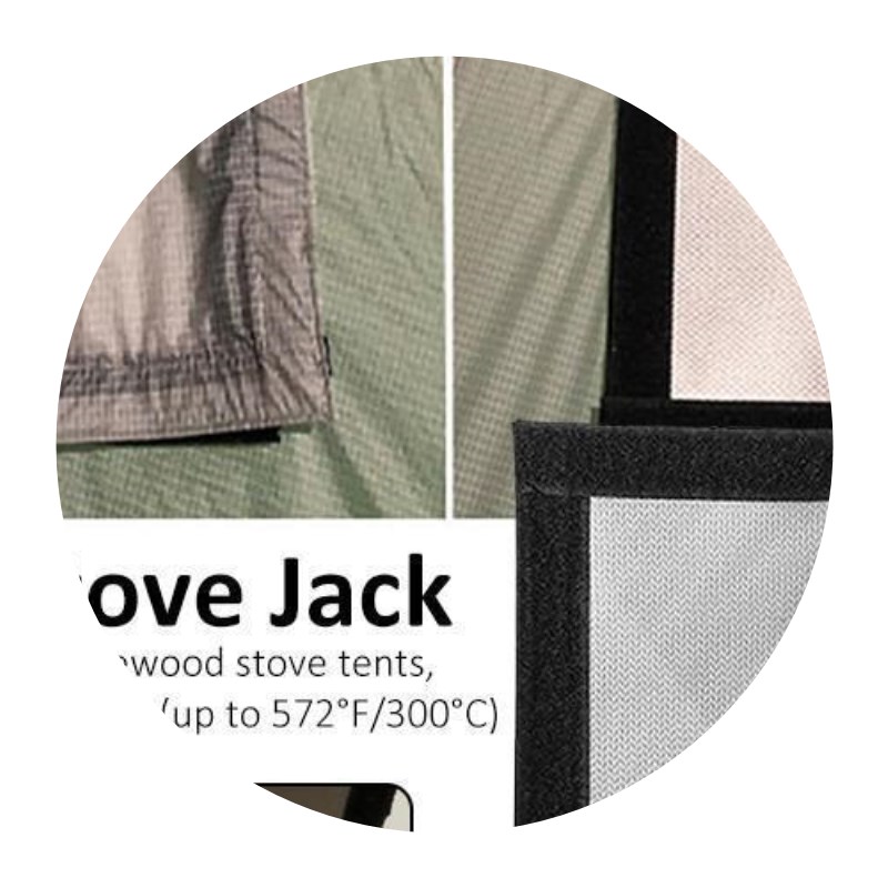 帐篷柴火炉烟冲烟囱炉管防火管子道防烫圈保护套圈耐Z火圈套配件