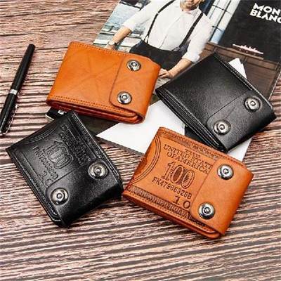 推荐Mens Wallet  Money Bag Leather Slim Wallets Men Leather