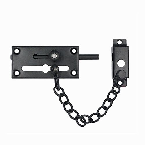 防盗链门链反锁家用防盗门u链条安全链加厚不锈钢门内插销双用锁