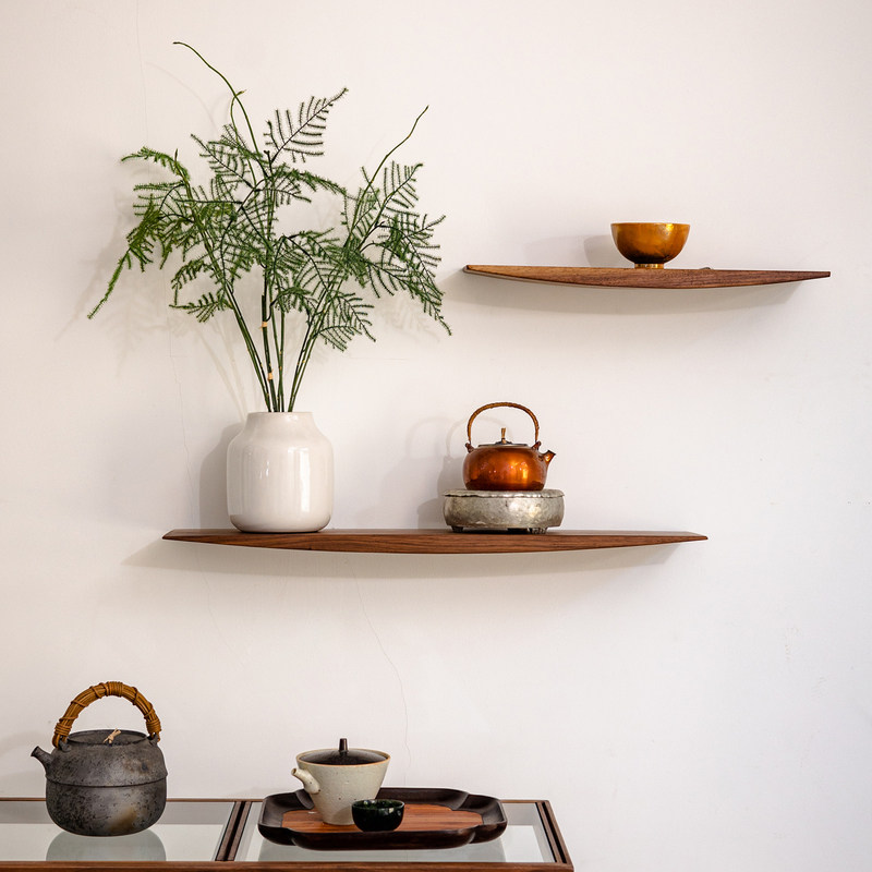 实木一字隔板壁挂墙上悬空装饰置物架现代简约电视墙DIY展示支架,住宅家具,搁板/置物架/家用陈列架,淘宝优惠券,粉丝福利购,淘宝优惠卷