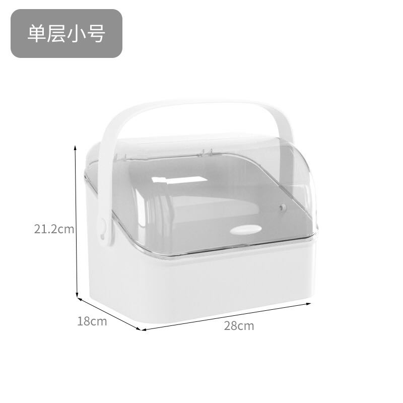 网红化妆品收纳k盒防尘同款家用桌面大容量梳妆台护肤品置物架