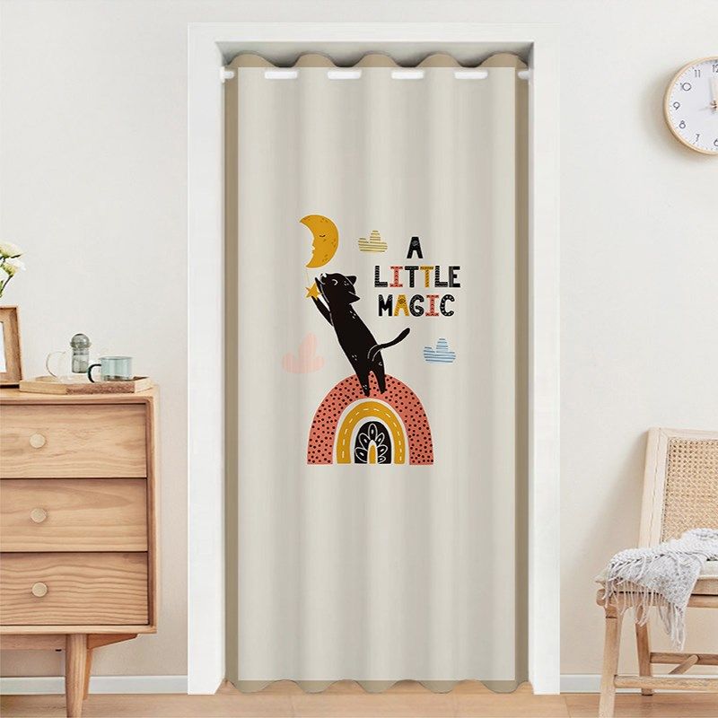 夏季空调门帘隔断帘家用免打孔卧室挡风厨房防油烟厕所遮挡布帘子,居家布艺,门帘,淘宝优惠券,粉丝福利购,淘宝优惠卷