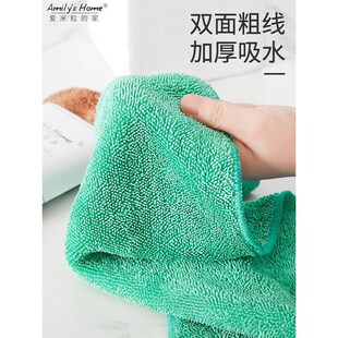 擦地抹布无水印擦地板巾吸水夹布平板拖把布拖地毛巾拖布替换