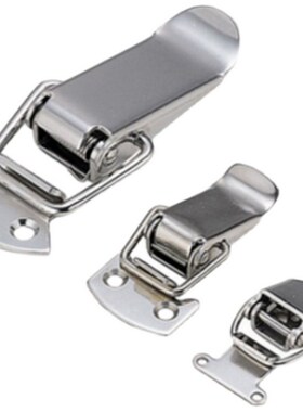 HFQ16/HFQ21/HFQ22-18/22/24/28/44/56/66 304不锈钢搭扣弹簧箱扣