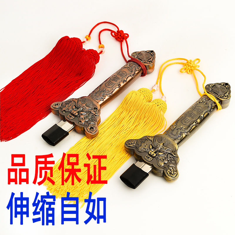 太极伸缩剑全金属不锈钢s健身折叠表演道具剑收缩男女晨练剑加重