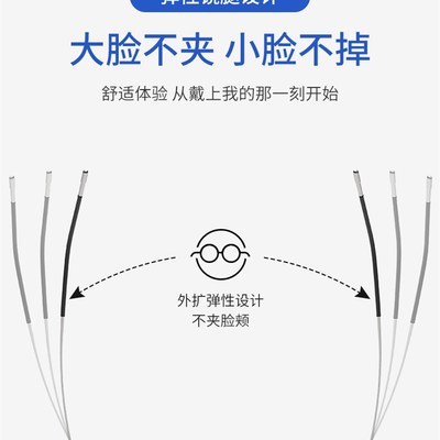 纯钛近视眼镜男可配度数超轻潮变色女防蓝光防辐射抗疲劳平光镜框