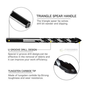 6mm-12mm Multi Purpos Ceramic Brick Concrete drill Bit Tile