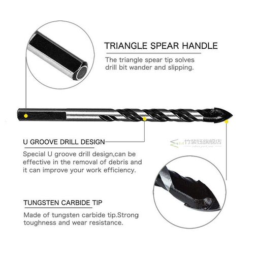 6mm-12mm Multi Purpos Ceramic Brick Concrete drill Bit Tile