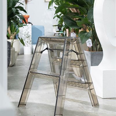 推荐Household Ladder Transparent Acrylic Portable Folding La