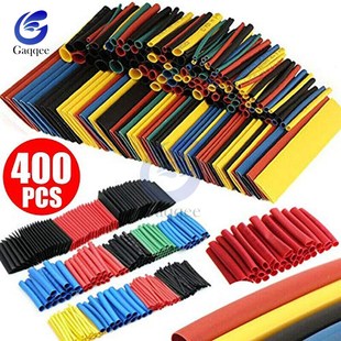 Tube Lot Heat Sizes 3.5mm 400PCS Set Shrink Polyolefin