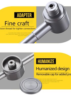 Stove-Adapter 3-Conversion-Head Furnace Aluminium-Alloy Outd