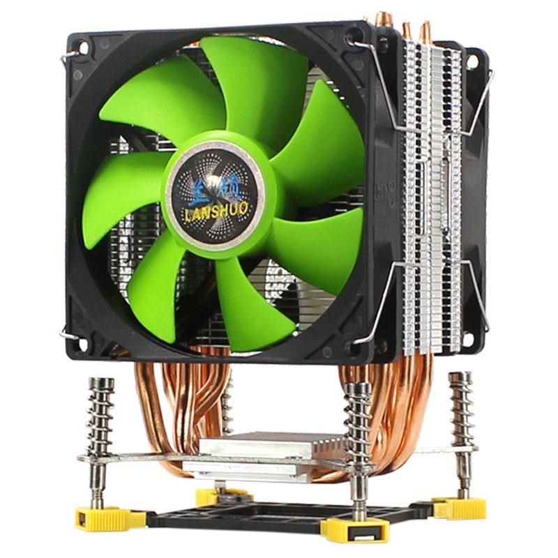 6热管CPU散热器1151风冷CPU风扇2011超静音1155台式机电脑主机775