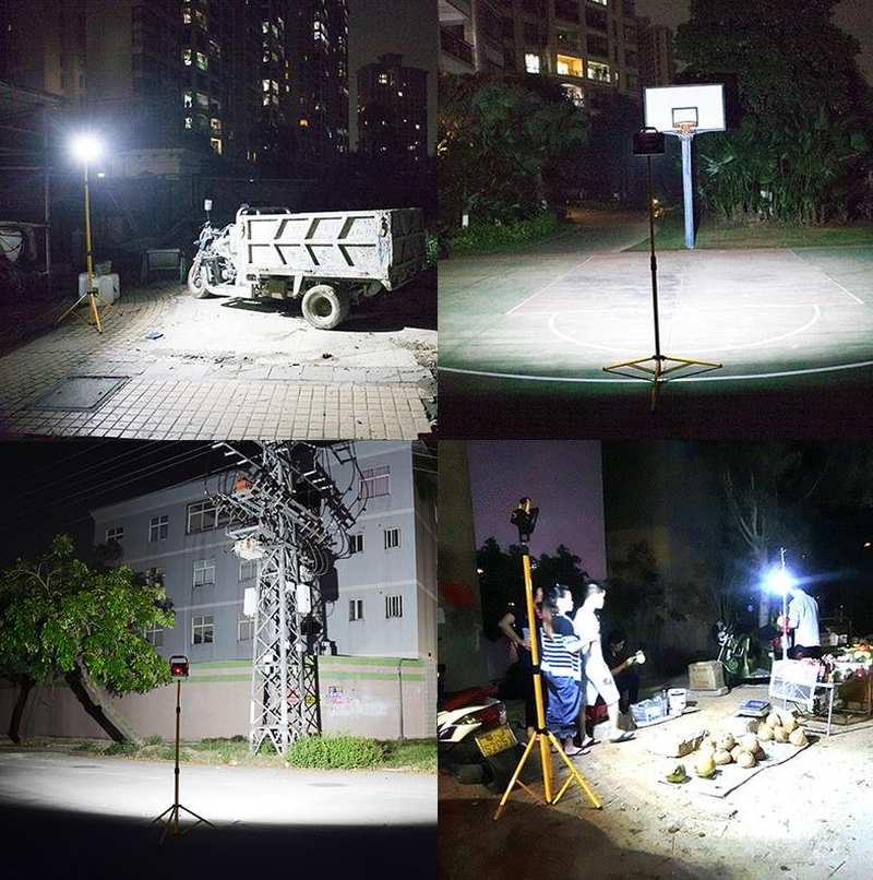 。可充电防水led户外照明灯12vled灯大功率新农村工厂帐篷灯车间