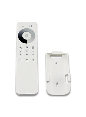 厂家直销RF2.4G分组q触摸单色控制器无线遥控调光器3分组LED调光