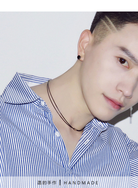 菡的特制 锁骨链小爱心项链长条项圈穿搭饰品配件简约风清新 防锈