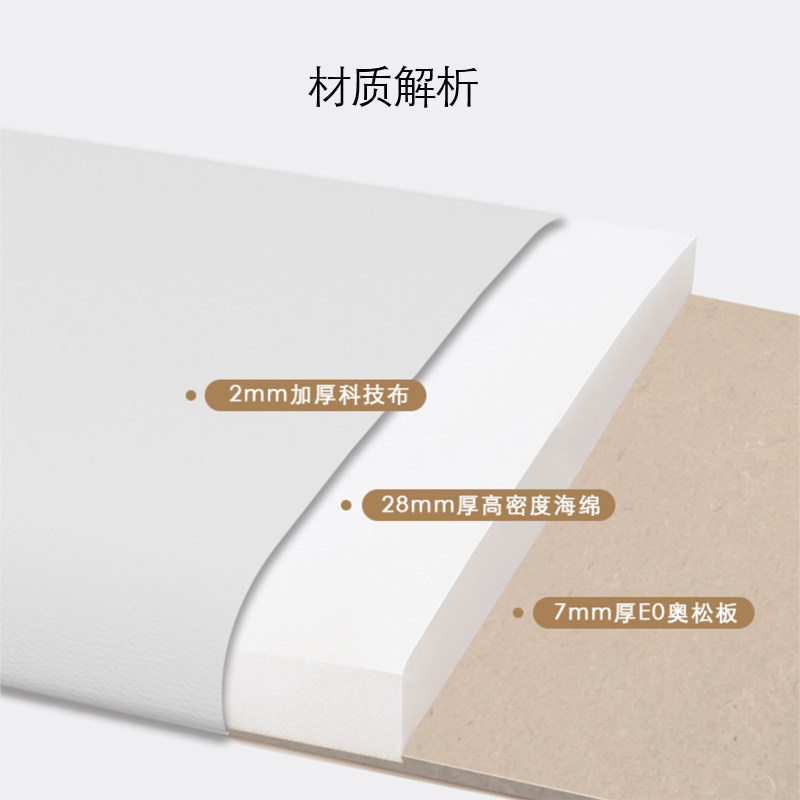 科技布榻榻米软包墙围炕围子防撞软包背景靠背床头板软包墙贴自粘,家装主材,背景墙软包,淘宝优惠券,粉丝福利购,淘宝优惠卷