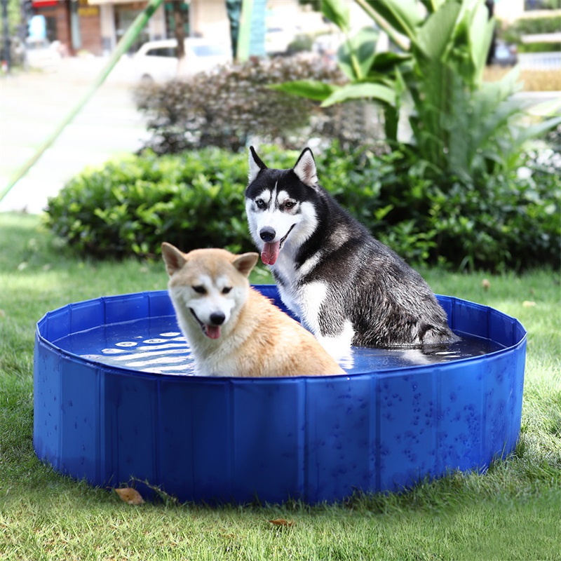 ldable Peth Dog Swimming Pools PtC Cat Summer BaThing Vub 宠物/宠物食品及用品 其它宠物 原图主图