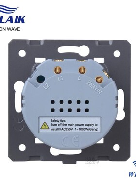 EU Tuya WIFI Switch WIFI Touch Switch 1~1000W 1gang1way Smar