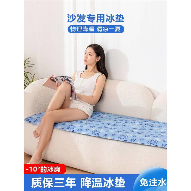 沙发冰垫床垫水床垫子凉席冰水袋睡觉床单沙发上的凉垫子制冷宿舍
