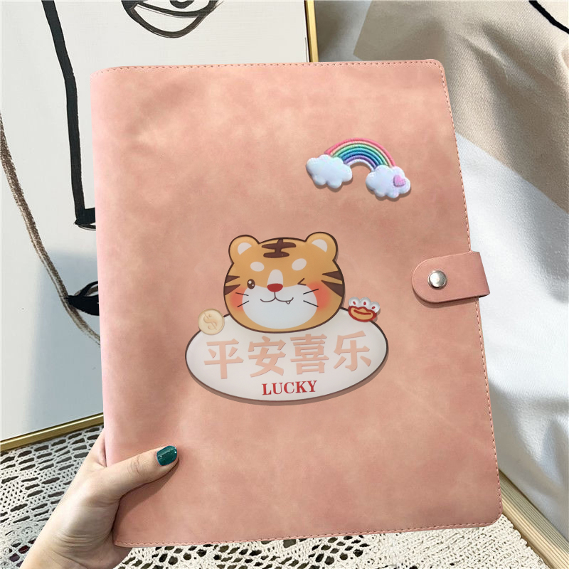 孕妈孕检收纳册2022年虎宝v宝产检b超怀孕期a4a5活页报告单档案袋