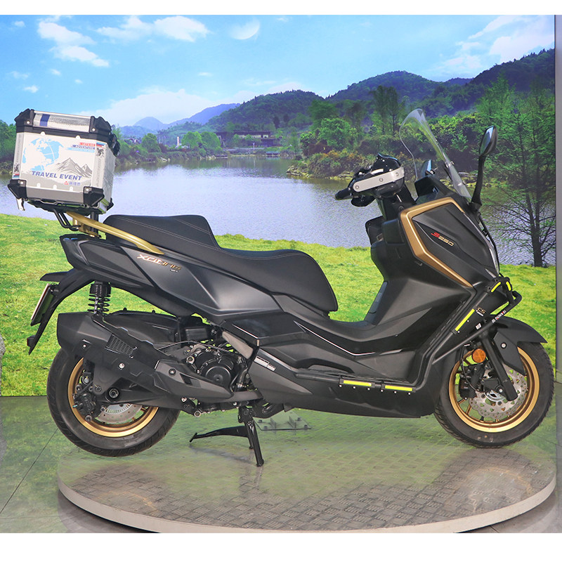 适合ck250t-15o光阳s250摩托车保险杠防摔护杠包围保护架改装配件