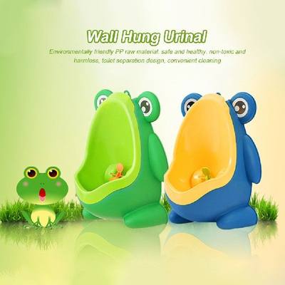 推荐Baby Boys Standing Potty Frog Shape WallMounted Urinals