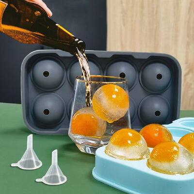 速发8Cavity Ice Ball Form 3D Diamond Shape Ice Cube Maker Ic