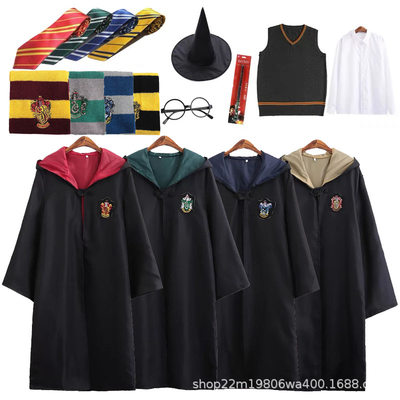 推荐Harry Potter Magic Robe Harry Pi Gryffindor School Unifo