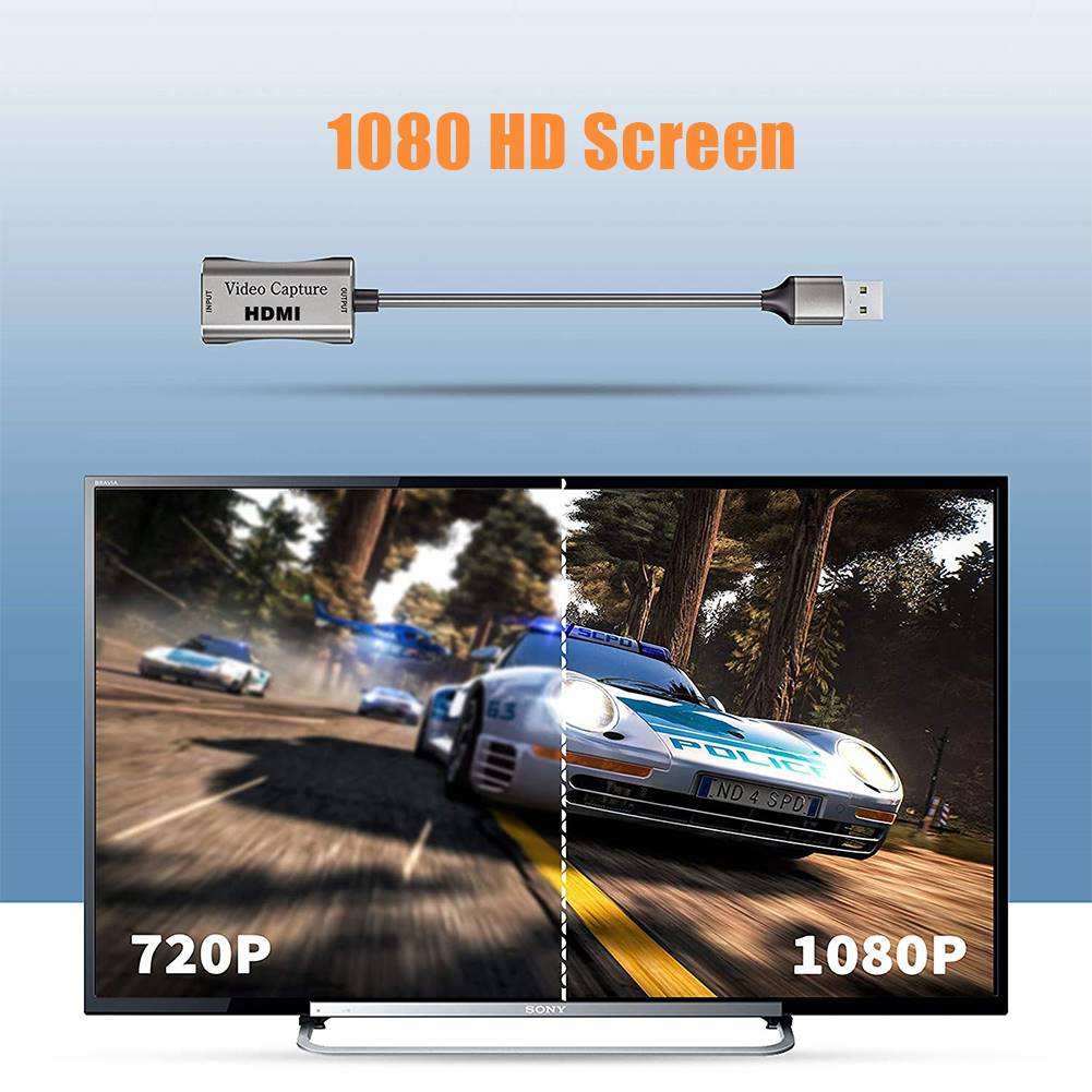 极速HD 1080P Capture Card USB 0TypeC HDMIcompatible Audio V