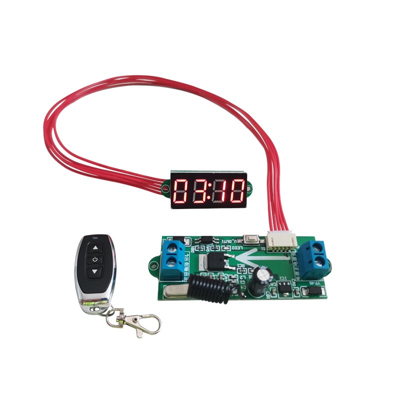 小众高货YF-46无线遥控开关DC3.7V6V12V广场挖机童车碰碰卡丁车遥