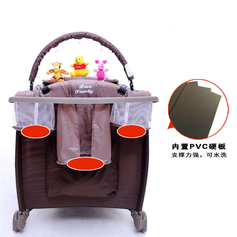 多功能婴儿床收纳袋挂袋床头尿布袋床边储物袋置物架大容量可水洗,婴童用品,尿布袋/床头挂袋,淘宝优惠券,粉丝福利购,淘宝优惠卷