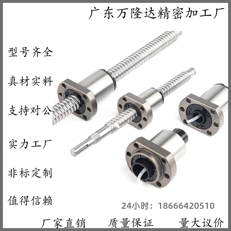 滚珠丝杆BSWE BTWE0802 1002 1204 1210 1510 1516 1520 1605替代