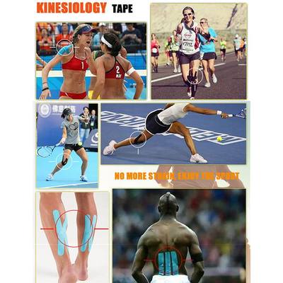 新品Kinesiology Tape Athletic Strapping Sport Recovery Banda