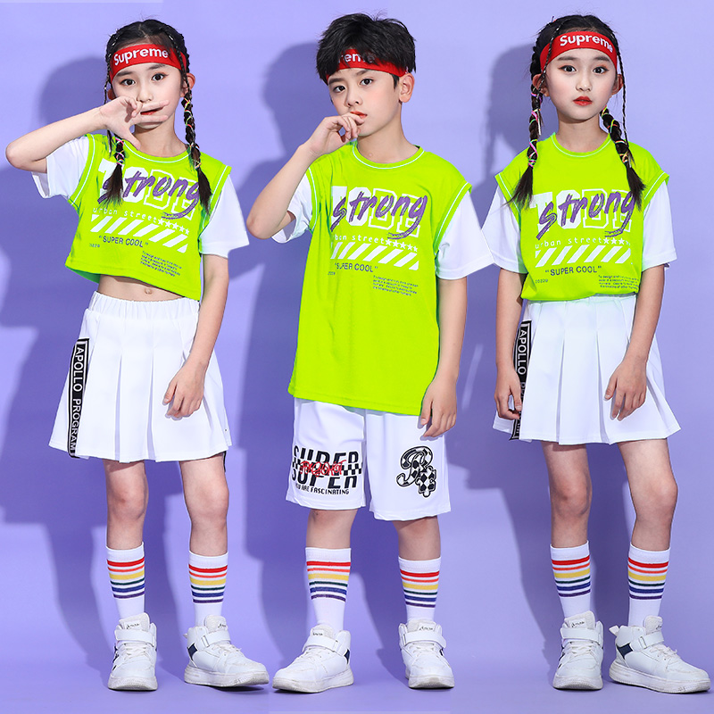 六一儿童a演出服幼儿园班服舞蹈表演服小学生运动会男女啦啦操服