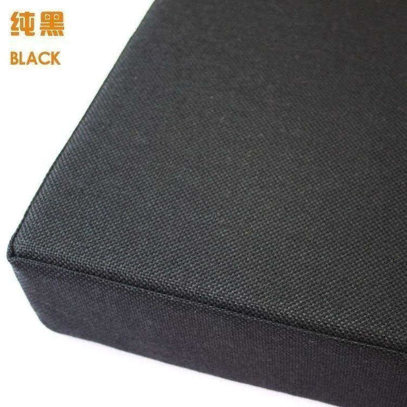 沙发垫加厚麻垫清新靠背垫座椅垫韩式布艺沙发b坐垫硬海绵飘窗