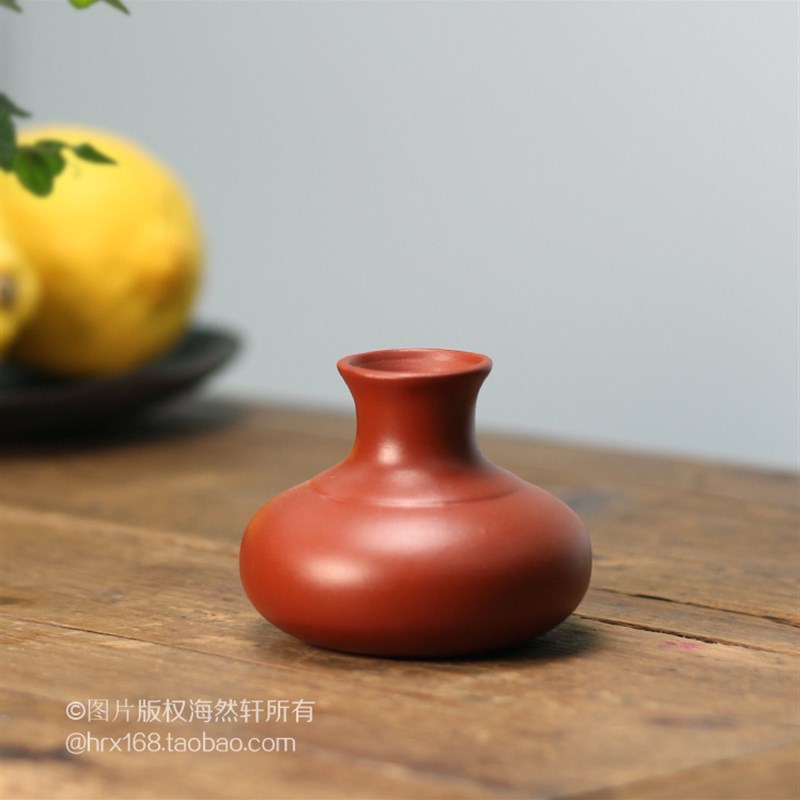 潮州朱泥茶壶盖置盖托红泥紫砂壶壶盖承茶道配件茶置茶小摆件盖置