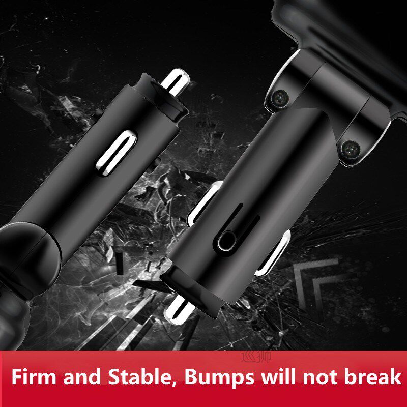 3.1A Dual USB Car Charger 2 Port LCD Display 12-24V Cigarett