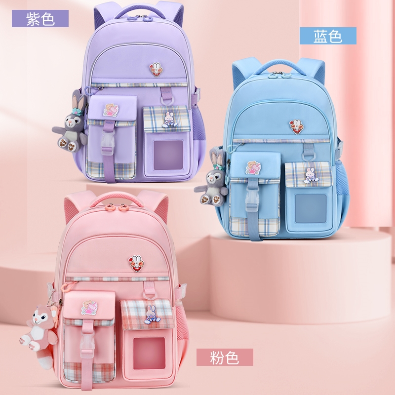小学生专用书包一年级女软可爱小书包女生网红高颜值二年级多功能