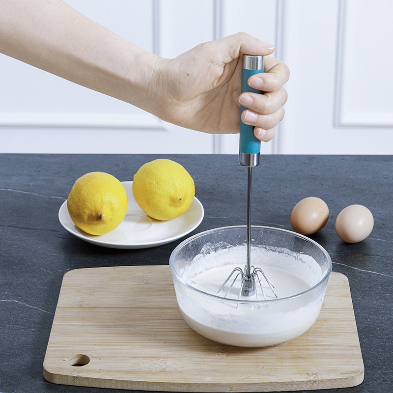 半自动打蛋器不锈钢搅奶油手动打发器鸡蛋搅拌器打蛋棒烘培工具