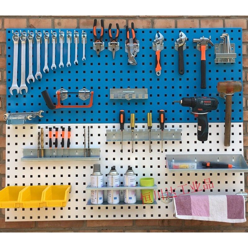 新款洞洞板货架工具墙五金工具挂板方孔板挂钩墙面展示架收纳置物,商业/办公家具,五金货架/工具货架/洞洞板,淘宝优惠券,粉丝福利购,淘宝优惠卷