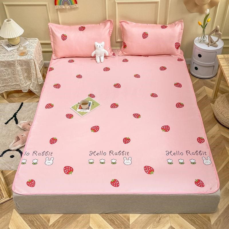 新款夏季凉席1.8m床冰丝凉席三件套单人1.5m草席双人竹席子空调席,床上用品,冰丝席,淘宝优惠券,粉丝福利购,淘宝优惠卷