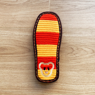 儿童鞋底 宝宝鞋底 绣花鞋底 手工N编织拖鞋DIY材料