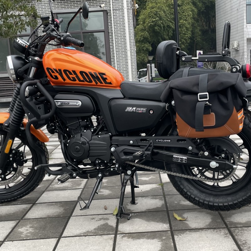 适用宗申赛科龙RA250S边包护杠前保险杠快拆边包防水折叠靠背改装