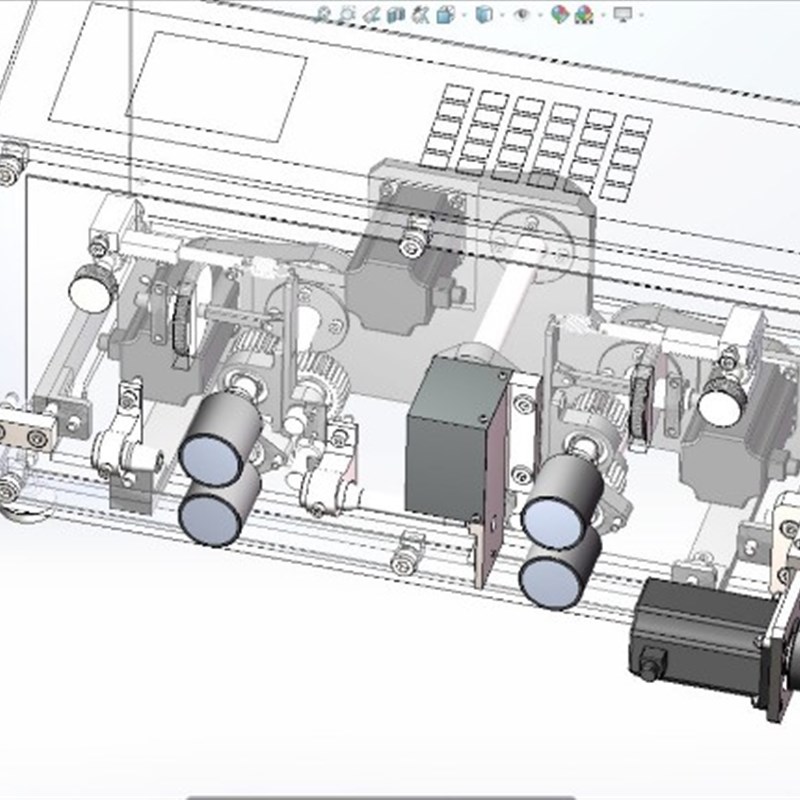 电缆剥线折弯机3D图纸自动E化机械设备3D模型设计图