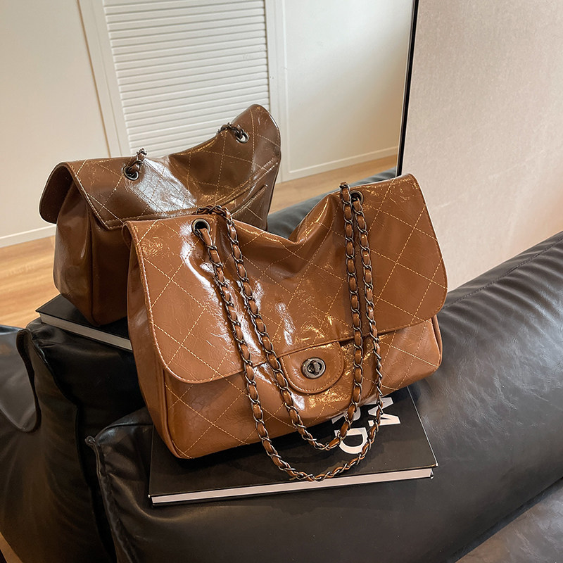 休闲软面大容量包包女2023新款流行爆款百搭链条斜挎包时尚单肩包,箱包皮具/热销女包/男包,小方包,淘宝优惠券,粉丝福利购,淘宝优惠卷